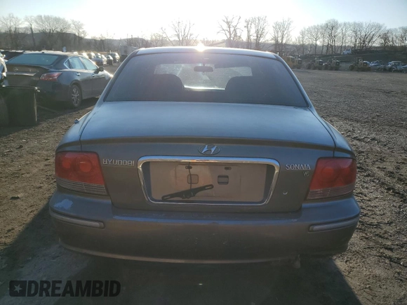 2004 Hyundai Sonata GLS with VIN KMHWF35H14A048403, listed as a Copart auction lot 50827595 with 135,006 mi miles and Salvage Title. Bid and sale history available at carsss.com. Image 6.