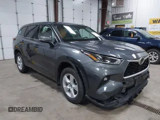 2021 Toyota Highlander L z VIN 5TDBZRBH0MS524399, wystawiony jako IAAI lot #42301288 z przebiegiem 54 277 mil mil oraz . Historia ofert i sprzedaży dostępna na DreamBid. Obrazek 1.