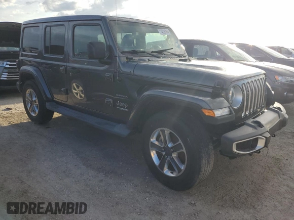 2021 Jeep Wrangler Unlimited Sahara High Altitude z VIN 1C4HJXEG0MW603872, wystawiony jako Copart lot #74835884 z przebiegiem 31 008 mil mil oraz Nie do naprawy • Non repairable. Historia ofert i sprzedaży dostępna na DreamBid. Obrazek 4.