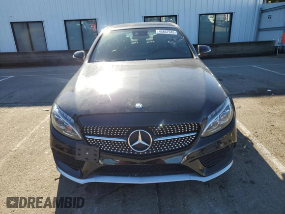 2016 Mercedes-Benz C 450 AMG with VIN 55SWF6EB9GU126292, listed as a Copart auction lot 43667945 with 126,767 mi miles and Clean Title. Bid and sale history available at carsss.com. Image 5.