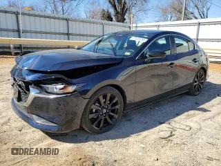 2024 Mazda Mazda3 Sedan 2.5 S Select Sport with VIN 3MZBPABM9RM431275, listed as a Copart auction lot 47502285 with 13,592 mi miles and Salvage Title. Bid and sale history available at carsss.com. Image 1.