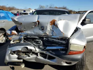 2004 Dodge Dakota Sport with VIN 1D7HG32N44S540671, listed as a Copart auction lot 80000954 with 140,475 mi miles and Salvage Title. Bid and sale history available at carsss.com. Image 11.