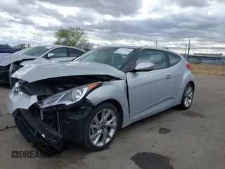 2017 Hyundai Veloster Value Edition with VIN KMHTC6AD2HU308084, listed as a IAAI auction lot 41734062 with 59,354 mi miles. Bid and sale history available at carsss.com. Image 18.