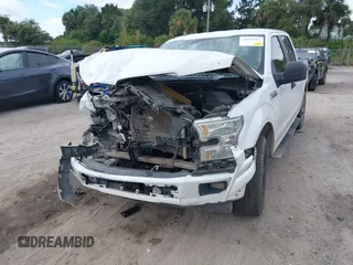 2017 Ford F-150 XL with VIN 1FTEW1CF6HFA51201, listed as a IAAI auction lot 38205513 with 313,459 mi miles. Bid and sale history available at carsss.com. Image 12.