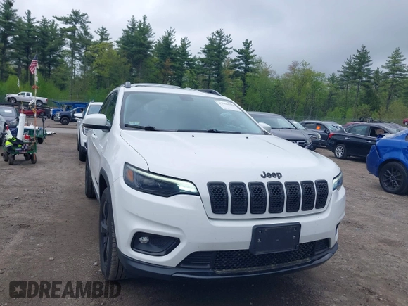 2019 Jeep Cherokee Latitude Plus with VIN 1C4PJMLB8KD320467, listed as a IAAI auction lot 42259659 with 33,368 mi miles and . Bid and sale history available at DreamBid. Image 6.