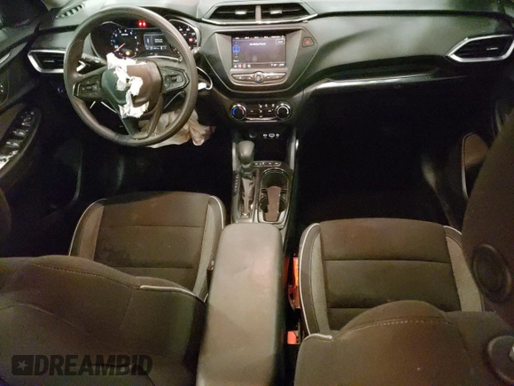 2021 Chevrolet TrailBlazer LS with VIN KL79MNSL4MB006018, listed as a Copart auction lot 44339125 with 48,874 mi miles and Salvage Title. Bid and sale history available at carsss.com. Image 8.