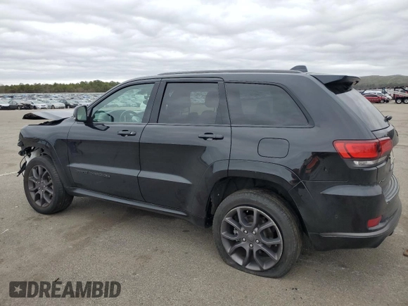 2021 Jeep Grand Cherokee High Altitude with VIN 1C4RJFCG9MC740053, listed as a Copart auction lot 52821035 with 43,212 mi miles and Salvage title. Bid and sale history available at DreamBid. Image 2.