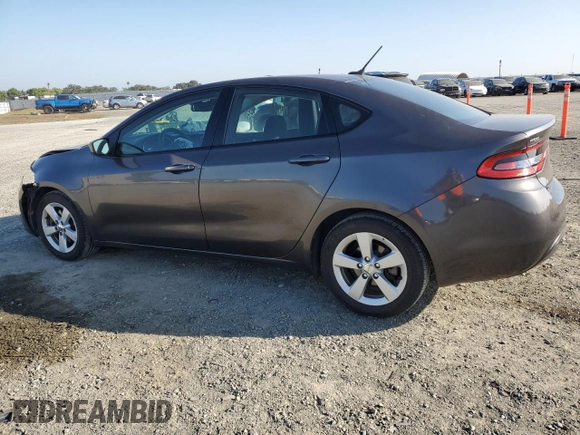 2015 Dodge Dart SXT with VIN 1C3CDFBB8FD180210, listed as a Copart auction lot 55679185 with 127,172 mi miles and Salvage Title. Bid and sale history available at DreamBid. Image 2.