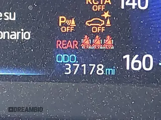 2022 Toyota Corolla Cross XLE with VIN 7MUDAABG6NV007009, listed as a IAAI auction lot 42409061 with 37,178 mi miles and . Bid and sale history available at DreamBid. Image 16.