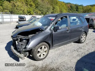 2008 Kia Rondo LX with VIN KNAFG525887163670, listed as a Copart auction lot 74963694 with 0 mi miles and Salvage Title. Bid and sale history available at carsss.com. Image 1.