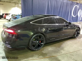 2019 Audi A7 Prestige with VIN WAUV2AF20KN065996, listed as a Copart auction lot 39963384 with 53,324 mi miles. Bid and sale history available at carsss.com. Image 3.