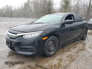 2016 Honda Civic Sedan LX with VIN 2HGFC2F52GH011380, listed as a Copart auction lot 50556855 with 197,350 mi miles and Salvage Title. Bid and sale history available at carsss.com. Image 1.