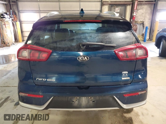 2019 Kia Niro Touring with VIN KNDCE3LC3K5233334, listed as a Copart auction lot 50331415 with 121,827 mi miles and Salvage Title. Bid and sale history available at carsss.com. Image 6.
