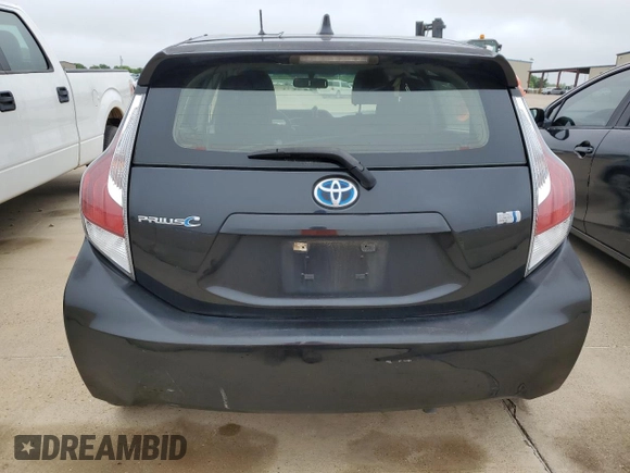 2016 Toyota Prius One z VIN JTDKDTB35G1126560, wystawiony jako Copart lot #53493825 z przebiegiem 50 872 mil mil oraz Czysty tytuł • Clean title. Historia ofert i sprzedaży dostępna na DreamBid. Obrazek 6.