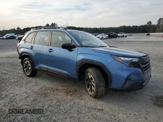 2025 Subaru Forester with VIN JF2SLDAC5SH444822, listed as a Copart auction lot 48493785 with 4,944 mi miles and Salvage title. Bid and sale history available at DreamBid. Image 4.