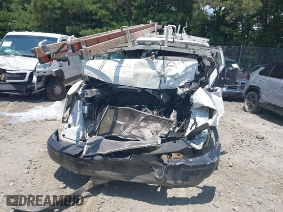 2019 Chevrolet Express Cargo with VIN 1GCWGAFP0K1351293, listed as a IAAI auction lot 42499545 with Not provided miles and . Bid and sale history available at DreamBid. Image 12.