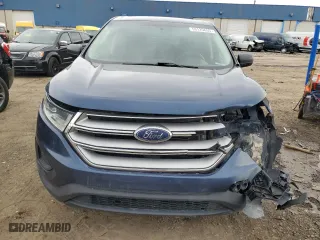 2017 Ford Edge SE with VIN 2FMPK4G91HBC62295, listed as a Copart auction lot 53125655 with 158,546 mi miles and Clean Title. Bid and sale history available at carsss.com. Image 5.