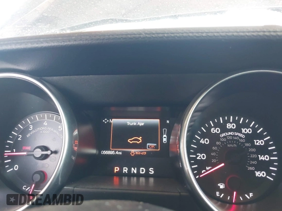 2022 Ford Mustang EcoBoost with VIN 1FA6P8TH9N5109501, listed as a IAAI auction lot 42437964 with 56,895 mi miles and . Bid and sale history available at DreamBid. Image 7.
