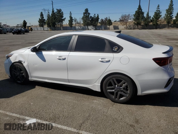 2021 Kia Forte GT-Line with VIN 3KPF34AD1ME327594, listed as a Copart auction lot 46951415 with 44,067 mi miles and Salvage Title. Bid and sale history available at carsss.com. Image 2.