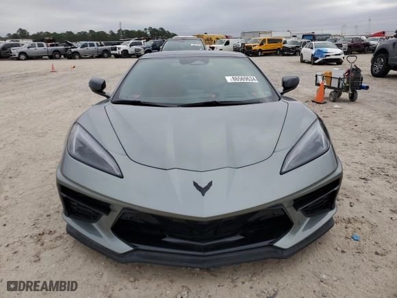 2024 Chevrolet Corvette 2LT with VIN 1G1YB3D40R5100877, listed as a Copart auction lot 86569634 with 4,261 mi miles and Non Repairable. Bid and sale history available at carsss.com. Image 5.