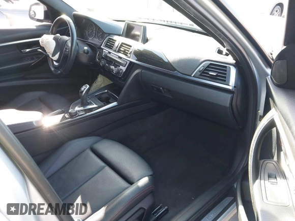 2016 BMW 3 Series 328i with VIN WBA8E9G51GNT43467, listed as a IAAI auction lot 41963657 with 89,387 mi miles. Bid and sale history available at carsss.com. Image 5.