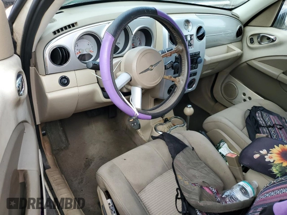 2008 Chrysler PT Cruiser Touring with VIN 3A8FY58B28T151712, listed as a Copart auction lot 75082304 with 0 mi miles and Salvage Title. Bid and sale history available at carsss.com. Image 8.