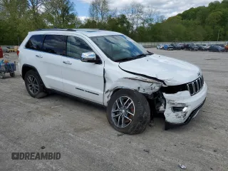 2017 Jeep Grand Cherokee Limited z VIN 1C4RJFBG0HC680218, wystawiony jako Copart lot #56272905 z przebiegiem 59 500 mil mil oraz Szkoda całkowita • Salvage title. Historia ofert i sprzedaży dostępna na DreamBid. Obrazek 4.