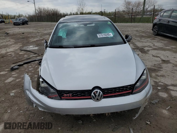 2017 Volkswagen GTI S z VIN 3VW447AU0HM033019, wystawiony jako Copart lot #51518285 z przebiegiem 93 427 mil mil oraz Szkoda całkowita • Salvage title. Historia ofert i sprzedaży dostępna na DreamBid. Obrazek 5.