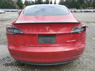 2022 Tesla Model 3 Performance with VIN 5YJ3E1EC6NF244817, listed as a Copart auction lot 51681565 with Not Provided miles and Salvage Title. Bid and sale history available at DreamBid. Image 6.