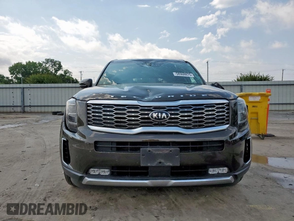 2021 Kia Telluride SX with VIN 5XYP5DHC4MG168181, listed as a Copart auction lot 58968875 with 28,962 mi miles and Salvage title. Bid and sale history available at DreamBid. Image 5.