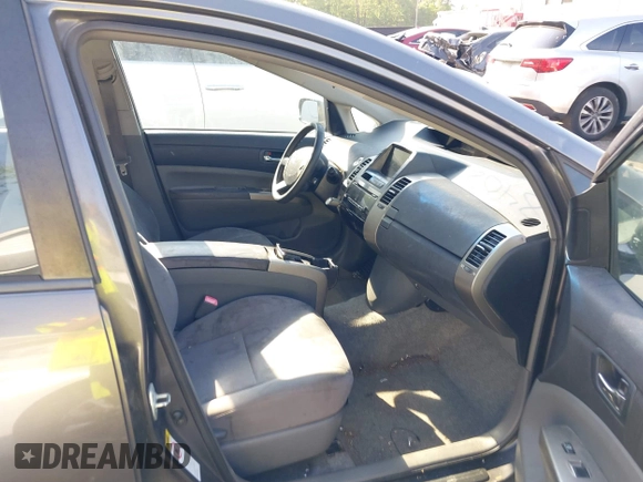 2009 Toyota Prius with VIN JTDKB20U593523852, listed as a IAAI auction lot 42138402 with Not Provided miles. Bid and sale history available at carsss.com. Image 5.