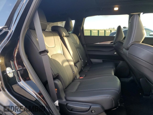 2025 Infiniti QX60 Luxe с VIN 5N1AL1FS4SC335155, выставлен на аукционе Copart как лот 85794674 с пробегом 1 278 миль миль и Списание • Salvage title. История ставок и продаж доступна на DreamBid. Изображение 11.