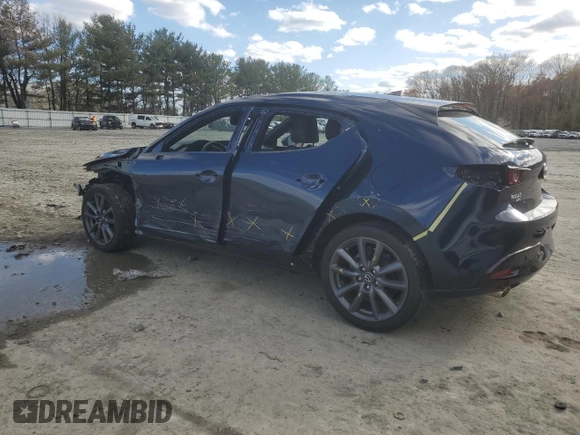 2020 Mazda 3 Preferred with VIN JM1BPBMM4L1159907, listed as a Copart auction lot 52510115 with 57,736 mi miles and Salvage Title. Bid and sale history available at DreamBid. Image 2.