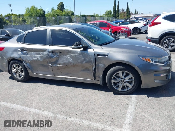 2016 Kia Optima LX with VIN 5XXGT4L33GG106342, listed as a IAAI auction lot 42272945 with 94,645 mi miles and . Bid and sale history available at DreamBid. Image 13.