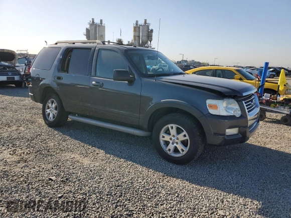 2010 Ford Explorer XLT with VIN 1FMEU6DEXAUA38036, listed as a Copart auction lot 49726875 with 184,056 mi miles and Salvage Title. Bid and sale history available at carsss.com. Image 4.