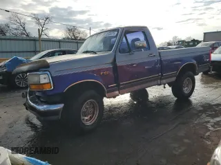 1995 Ford F-150 with VIN 1FTEF14N8SLB80006, listed as a Copart auction lot 83556474 with 0 mi miles and Salvage Title. Bid and sale history available at carsss.com. Image 1.