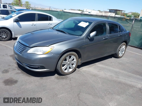 2013 Chrysler 200 Touring with VIN 1C3CCBBB1DN594870, listed as a IAAI auction lot 42207111 with 109,815 mi miles and . Bid and sale history available at DreamBid. Image 2.