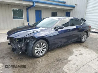 2021 Lexus ES with VIN 58ACZ1B16MU103277, listed as a Copart auction lot 47105255 with 59,111 mi miles and Non Repairable. Bid and sale history available at carsss.com. Image 1.
