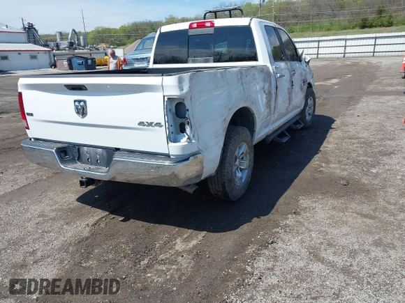 2017 Ram 1500 Big Horn with VIN 1C6RR7GT3HS526846, listed as a IAAI auction lot 42109204 with 83,897 mi miles and . Bid and sale history available at DreamBid. Image 4.