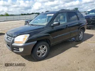 2006 Kia Sportage LX with VIN KNDJF723067262474, listed as a Copart auction lot 58640795 with 1,999 mi miles and Clean title. Bid and sale history available at DreamBid. Image 1.