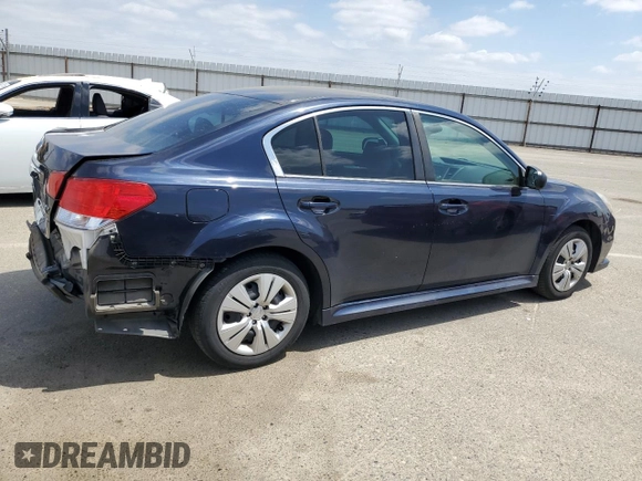 2013 Subaru Legacy 2.5i with VIN 4S3BMBA61D3021519, listed as a Copart auction lot 52733675 with 117,599 mi miles and Salvage title. Bid and sale history available at DreamBid. Image 3.