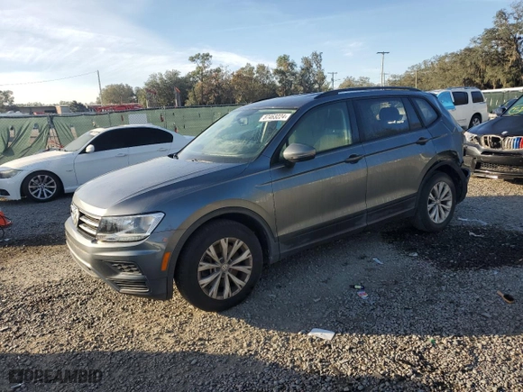 2019 Volkswagen Tiguan S with VIN 3VV1B7AX7KM009136, listed as a Copart auction lot 87463224 with 123,866 mi miles and Non Repairable. Bid and sale history available at carsss.com. Image 1.