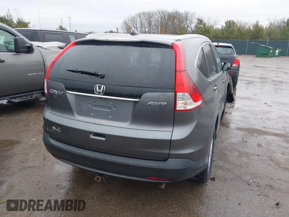 2014 Honda CR-V EX-L with VIN 2HKRM4H71EH649126, listed as a IAAI auction lot 42000855 with 150,394 mi miles. Bid and sale history available at carsss.com. Image 4.
