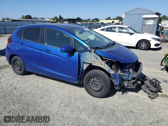 2019 Honda Fit LX with VIN 3HGGK5H45KM728878, listed as a Copart auction lot 57630825 with 94,154 mi miles and Salvage title. Bid and sale history available at DreamBid. Image 4.