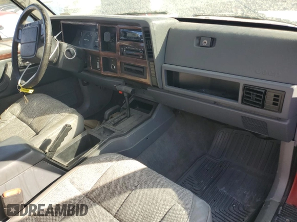 1996 Jeep Cherokee Country with VIN 1J4FJ78S9TL130605, listed as a Copart auction lot 74673934 with 196,857 mi miles and Salvage Title. Bid and sale history available at carsss.com. Image 8.
