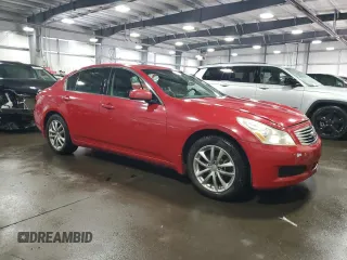 2007 Infiniti G35 Sedan G35x with VIN JNKBV61F97M804900, listed as a Copart auction lot 54253125 with 127,012 mi miles and Salvage Title. Bid and sale history available at carsss.com. Image 4.
