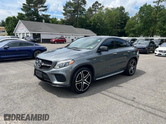 2019 Mercedes-Benz GLE 43 AMG with VIN 4JGED6EB7KA140515, listed as a Copart auction lot 63712345 with 111,130 mi miles and Clean title. Bid and sale history available at DreamBid. Image 2.