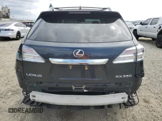2010 Lexus RX 350 with VIN 2T2ZK1BA3AC032487, listed as a Copart auction lot 53350395 with 149,733 mi miles and Salvage Title. Bid and sale history available at carsss.com. Image 6.