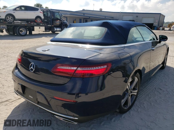 2018 Mercedes-Benz E-Class E 400 with VIN WDD1K6FB2JF030356, listed as a Copart auction lot 42781033 with 40,925 mi miles. Bid and sale history available at carsss.com. Image 3.