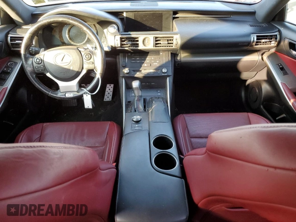 2016 Lexus IS 300/350 with VIN JTHCM1D24G5005300, listed as a Copart auction lot 60773895 with 83,343 mi miles and Non repairable. Bid and sale history available at DreamBid. Image 8.